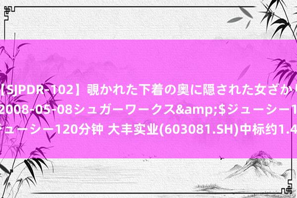 【SJPDR-102】覗かれた下着の奥に隠された女ざかりのエロス</a>2008-05-08シュガーワークス&$ジューシー120分钟 大丰实业(603081.SH)中标约1.45亿元两个工程形状