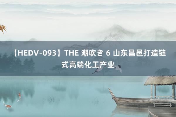 【HEDV-093】THE 潮吹き 6 山东昌邑打造链式高端化工产业